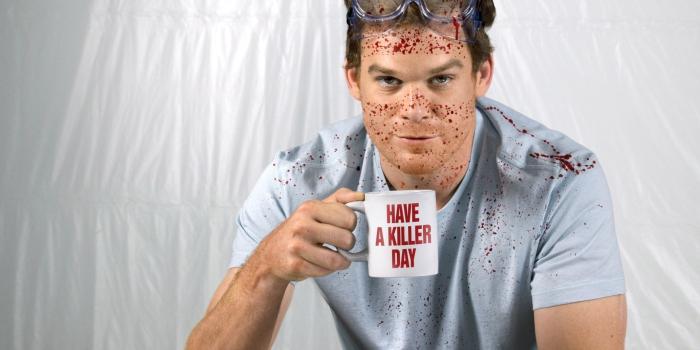1920x1200 blood stains, goggles, Dexter Morgan