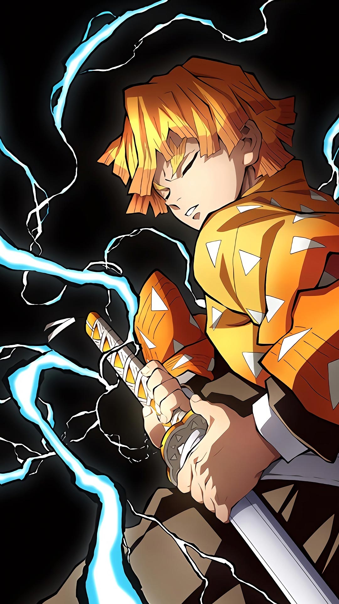 1080x1920 Zenitsu Cool Wallpapers