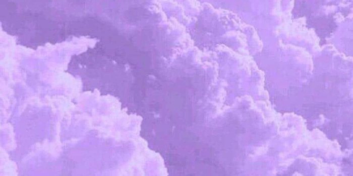 1080x1920 Soft Purple Clouds Aesthetic Wallpaper