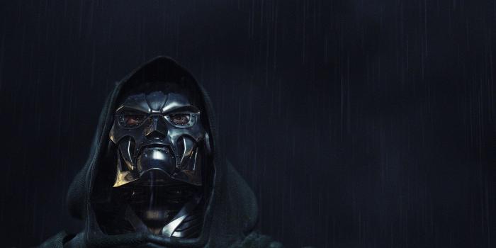 1920x1080 Wallpaper rain, mask, Dr., Doom, Doctor