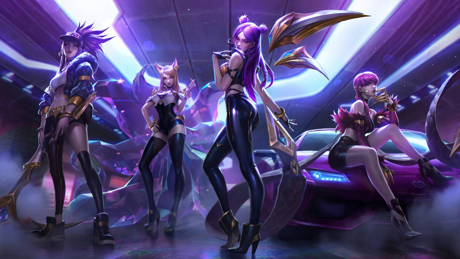 1920x1080 100+] Kda More Wallpapers | Wallpapers.com