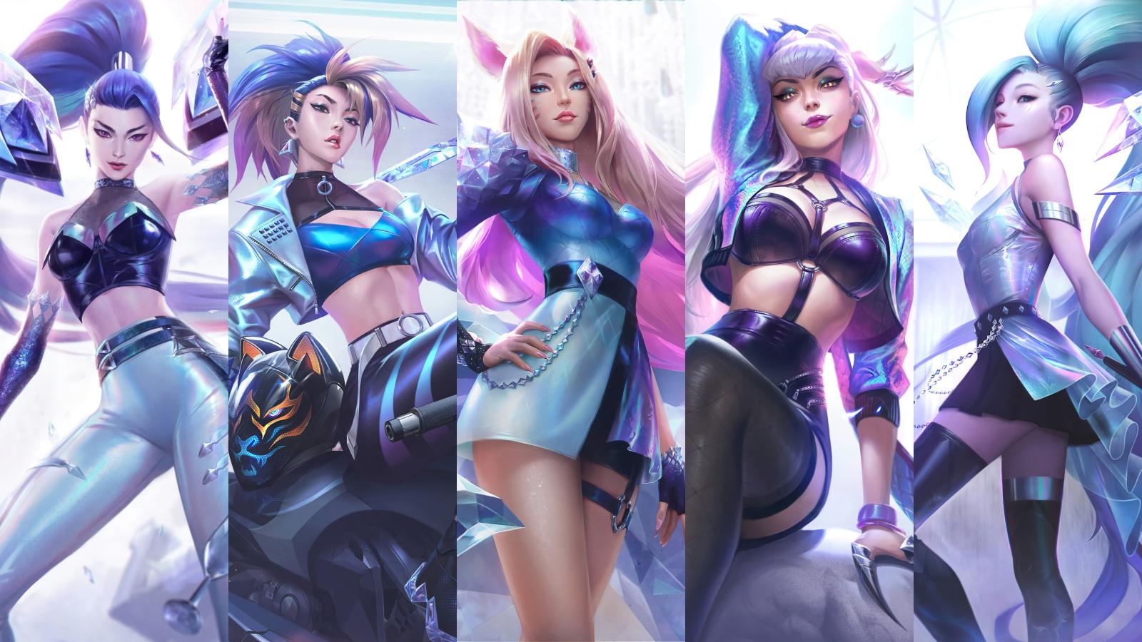 3840x2160 HD wallpaper: K/DA, kda, Seraphine