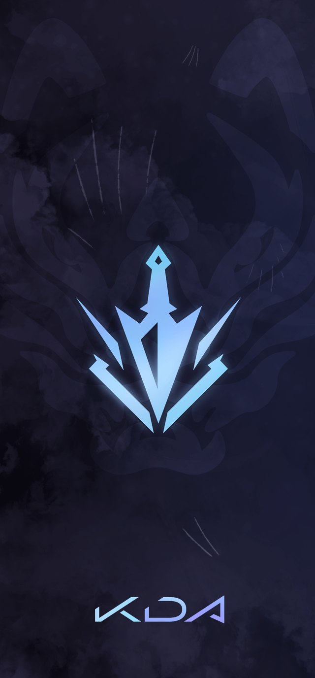 640x1376 phone-wallpaper dedicated to Akali