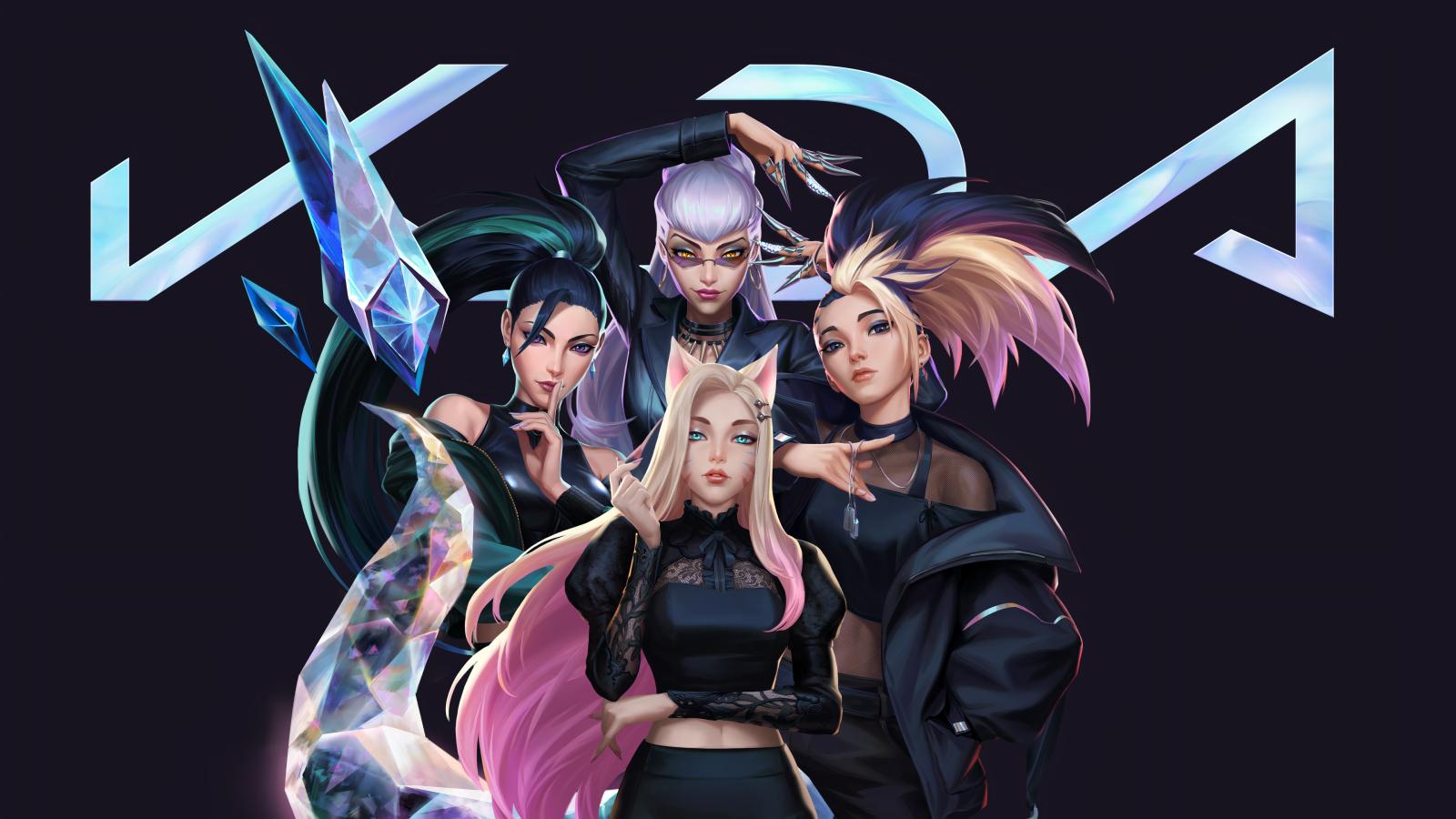 3840x2160 Kpop KDA The Baddest 4K Wallpaper