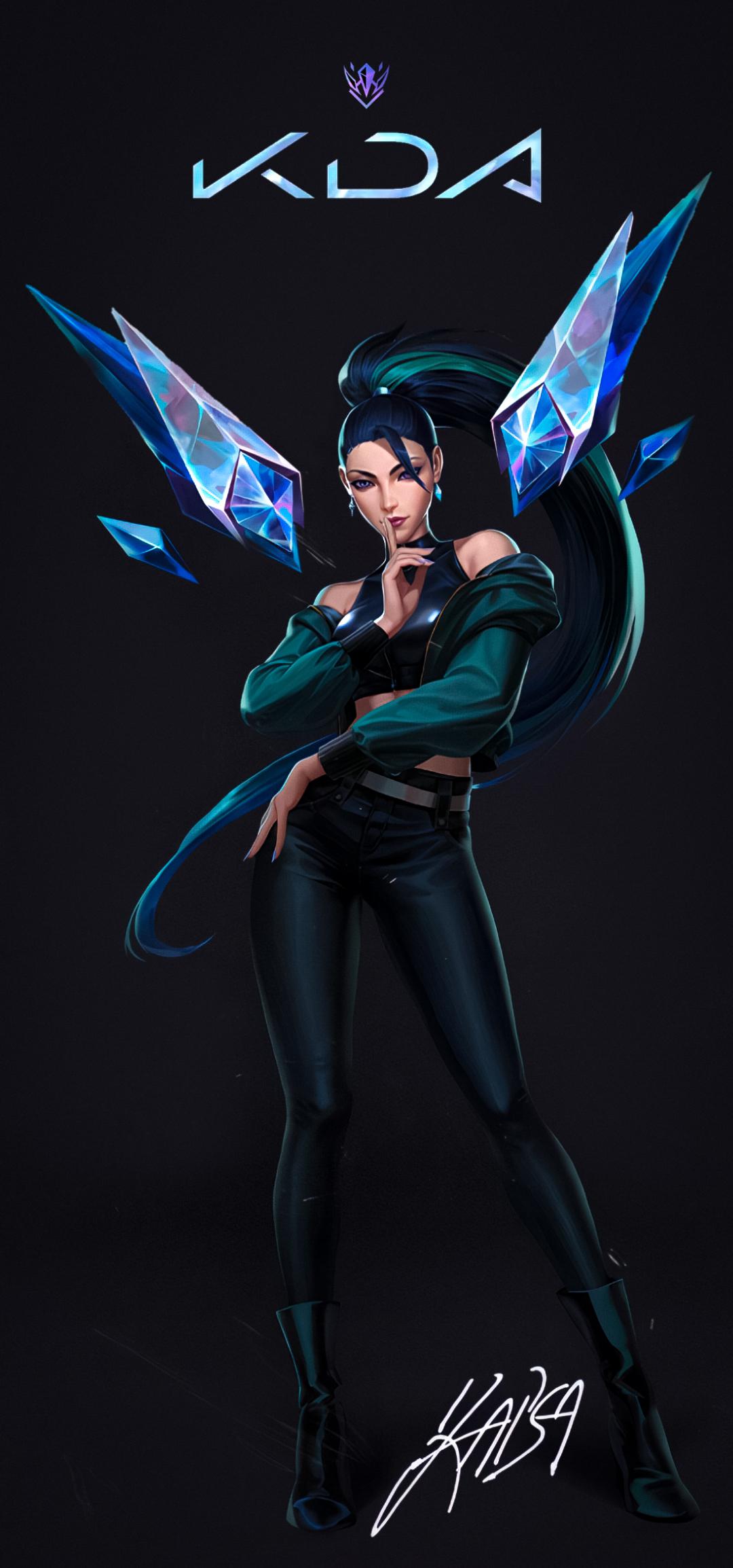 1080x2308 K/DA KAISA THE BADDEST wallpaper for