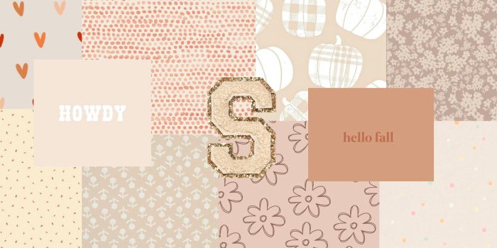 3000x1948 Preppy Halloween Wallpaper - Etsy