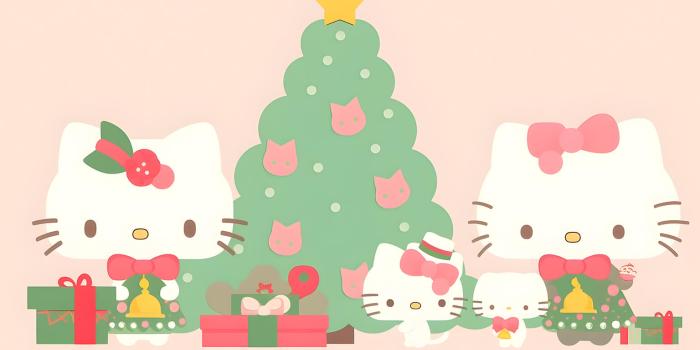1536x864 Sanrio Christmas PC Wallpapers