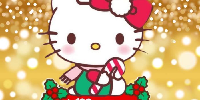 1920x1920 Hello Kitty Christmas Wallpaper