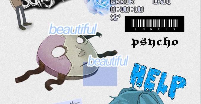 676x1200 Sally face wallpaper