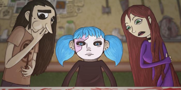 1920x1080 Download Video Game Sally Face HD Wallpaper