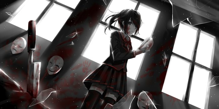 2362x1284 Game Yandere Simulator HD Wallpaper
