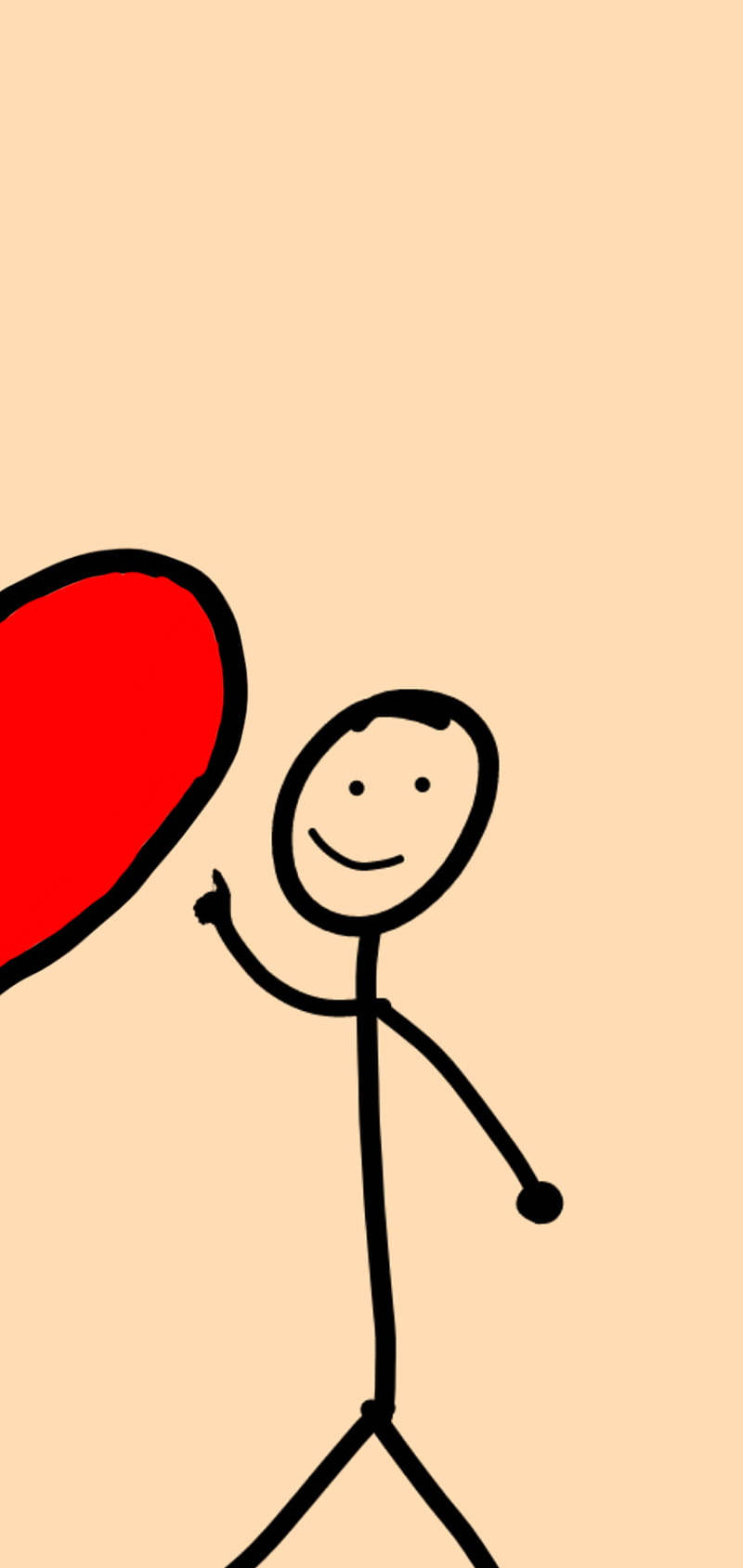 800x1689 Download Stick Man Good PFP Wallpaper