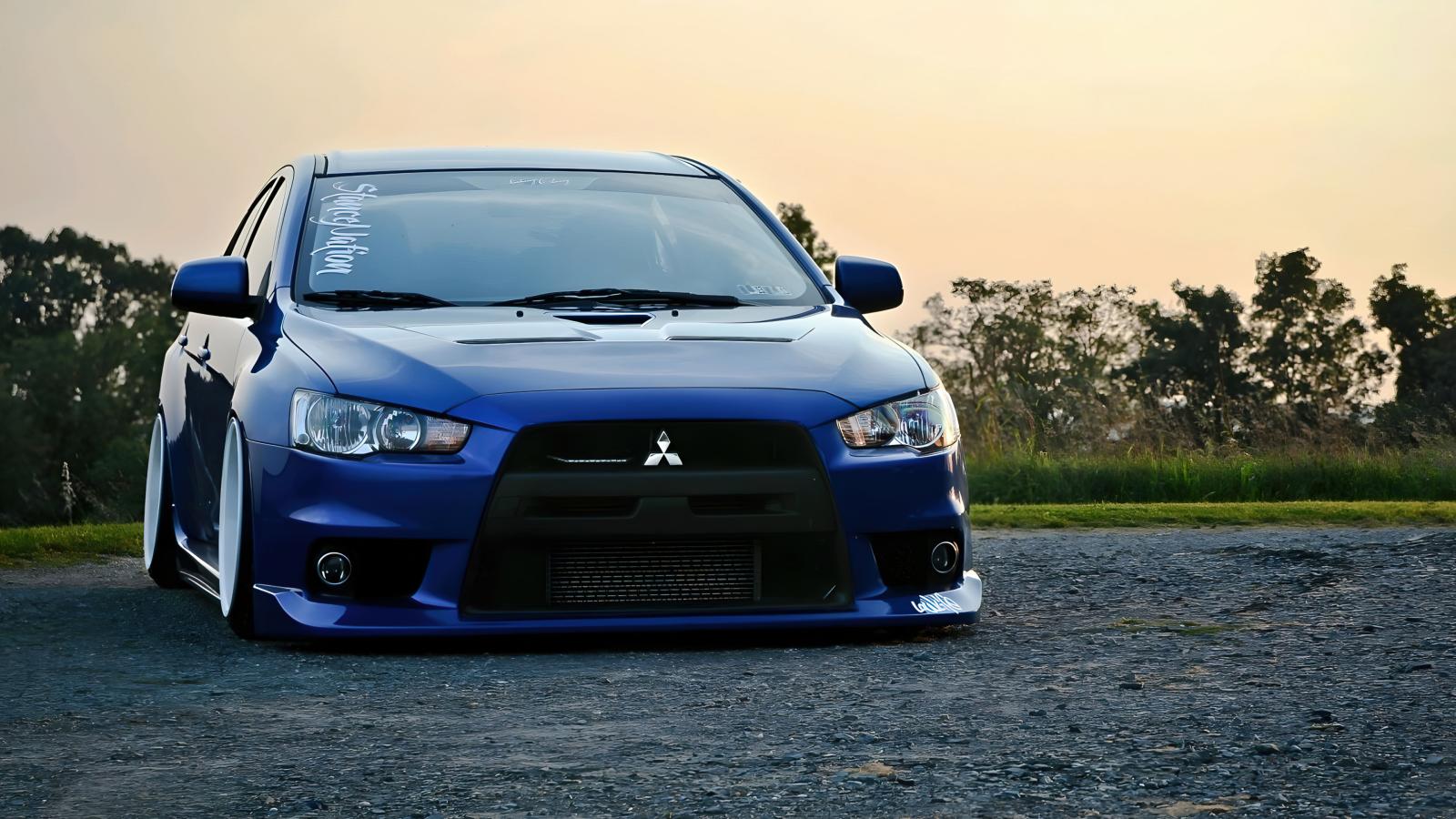 3840x2160 Mitsubishi Lancer Evo JDM 4K Wallpaper