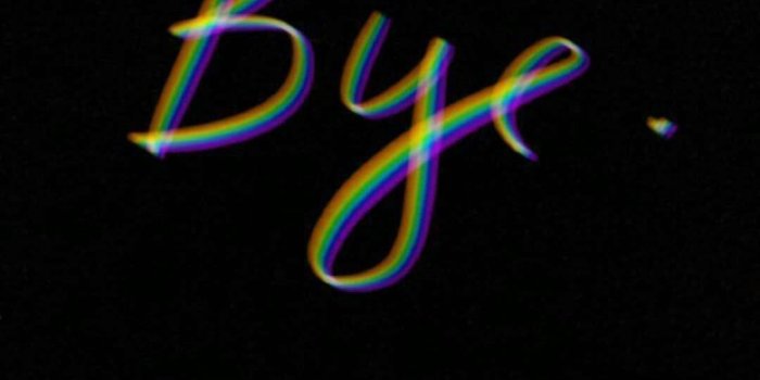 1080x1920 Cute Black Bye Aesthetic Wallpaper