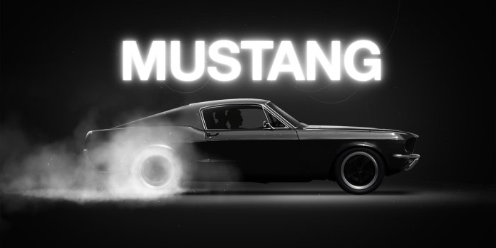 1920x1080 Download Smoke Monochrome Vehicle Ford