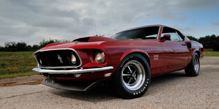 1024x768 Ford Mustang Boss 429 (63B) 1969