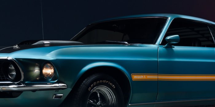 1440x2560 1969 Mustang Mach 1 4K Wallpaper