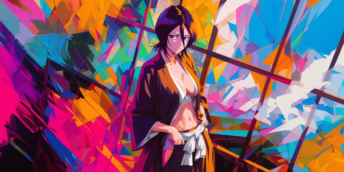 2901x1632 Wallpaper Bleach, anime, Kuchiki Rukia