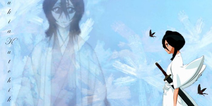 1024x768 Rukia Kuchiki & Hisana | This wallpaper