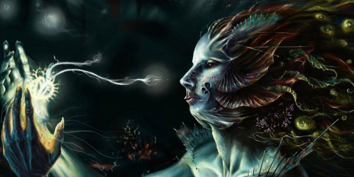 1920x1080 Deep Sea Woman wallpaper - Fantasy