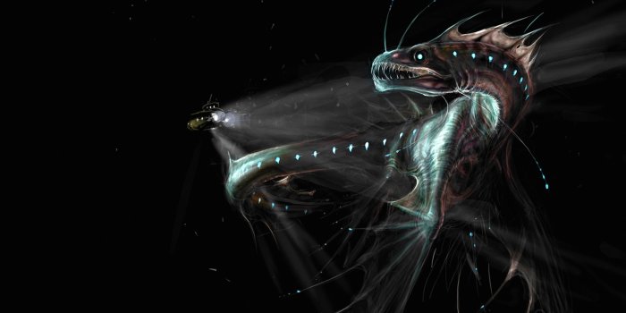 2048x1152 Deep Sea Monster Ultra HD Wallpaper for