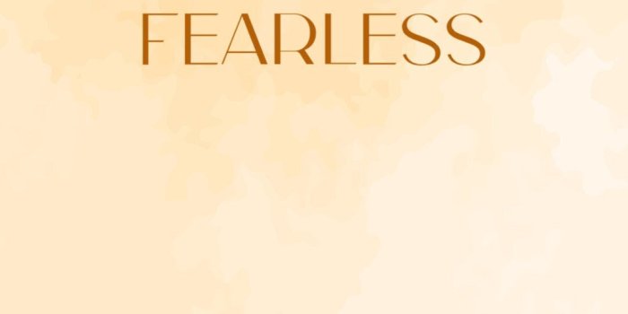 1080x1920 Fearless Phone Wallpaper - Etsy