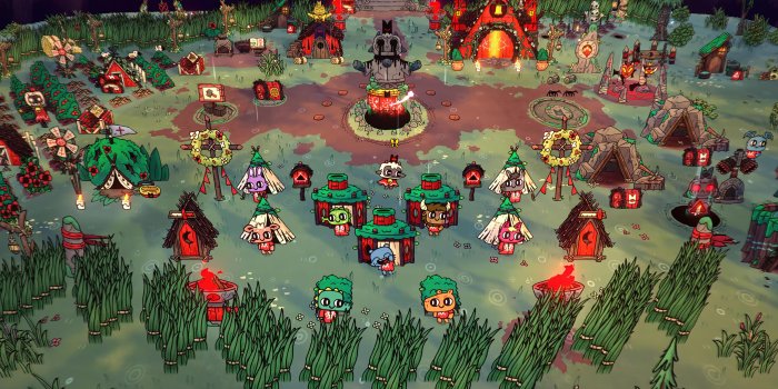 3840x2160 Cult of the Lambs - colorful (3840x2160