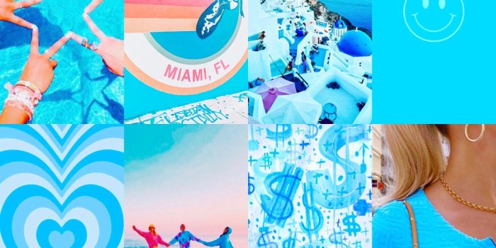 1170x2080 50pc Blue Preppy Vsco Beach Coastal