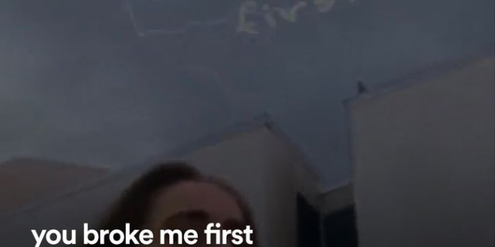 735x1106 Tate McRae - You Broke Me First