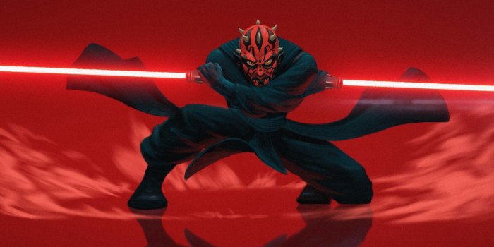 1920x1200 Wallpaper Star Wars, Darth Maul, Art