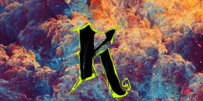 1920x1080 Download Letter K Calligraphy Wallpaper