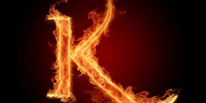 1080x1920 K name letter style