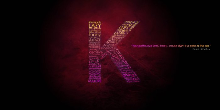1920x1080 Letter K Typography Art Wallpaper