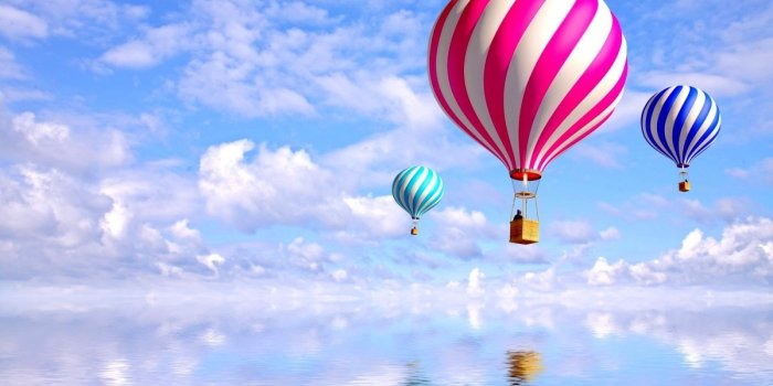 1200x750 baloon, sky, blue, wallpaper