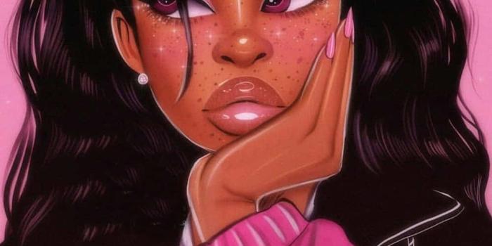 1000x1261 Black Baddie Look Wallpaper