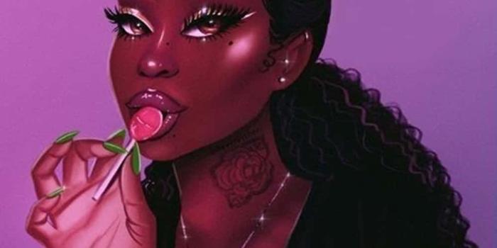 1000x1000 Black Baddie Girls Wallpapers