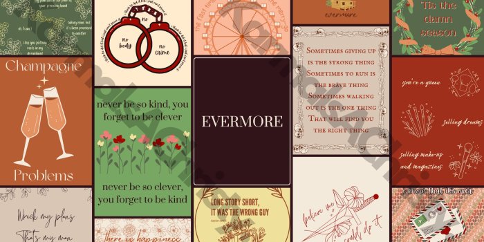 1920x1080 Evermore by Taylor Swift Inspired