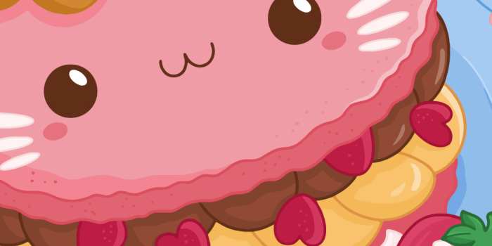1080x2160 Wallpaper 4K, Kawaii food, Kawaii cupcake