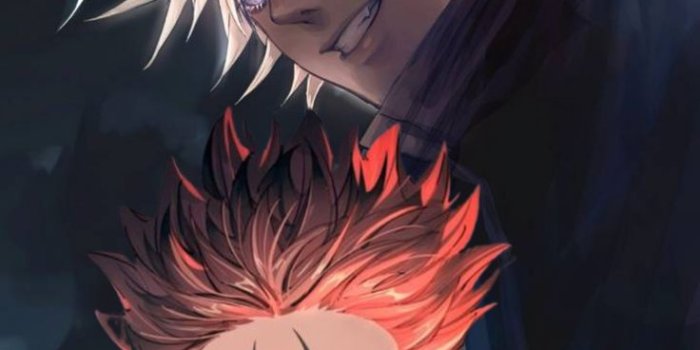 736x1308 Gojo & Sukuna Phone Wallpaper