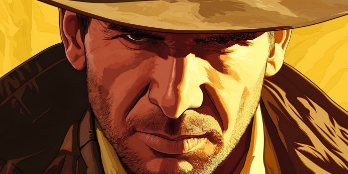 1536x864 Indiana Jones Yellow Desktop Wallpaper