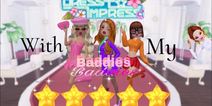 1280x720 Playing Dress To Impress with my Baddie