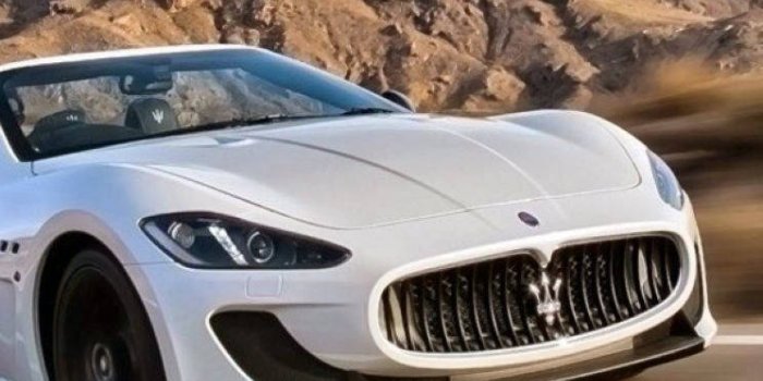 744x1392 Download White Maserati Grancabrio Car