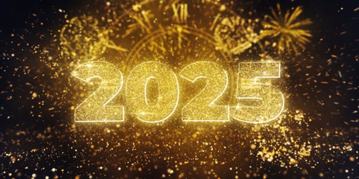 1600x900 Happy New Year Wishes 2025, Backgrounds