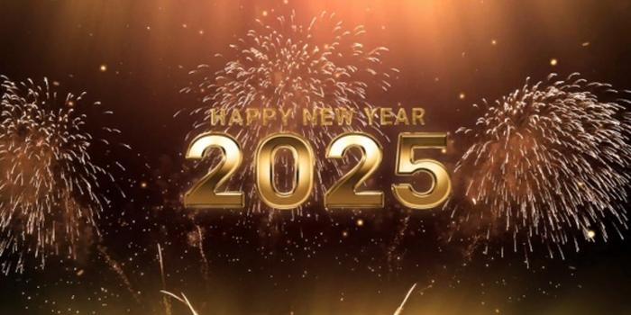 1600x900 Happy New Year 2025 4k Resolution V6