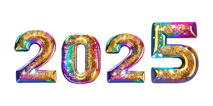 1200x1200 Happy New Year 2025 Images Vector