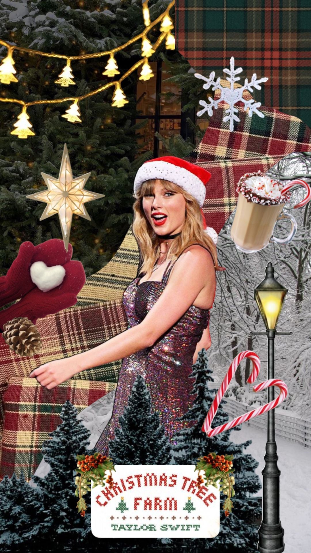 1080x1920 Christmas Taylor Swift wallpaper : r