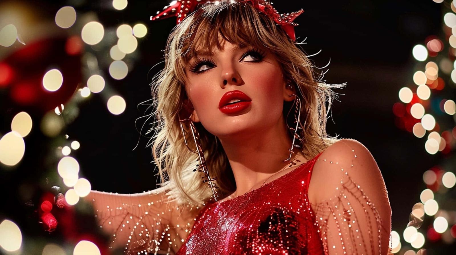 1920x1076 Download Taylor Swift Christmas Glamour