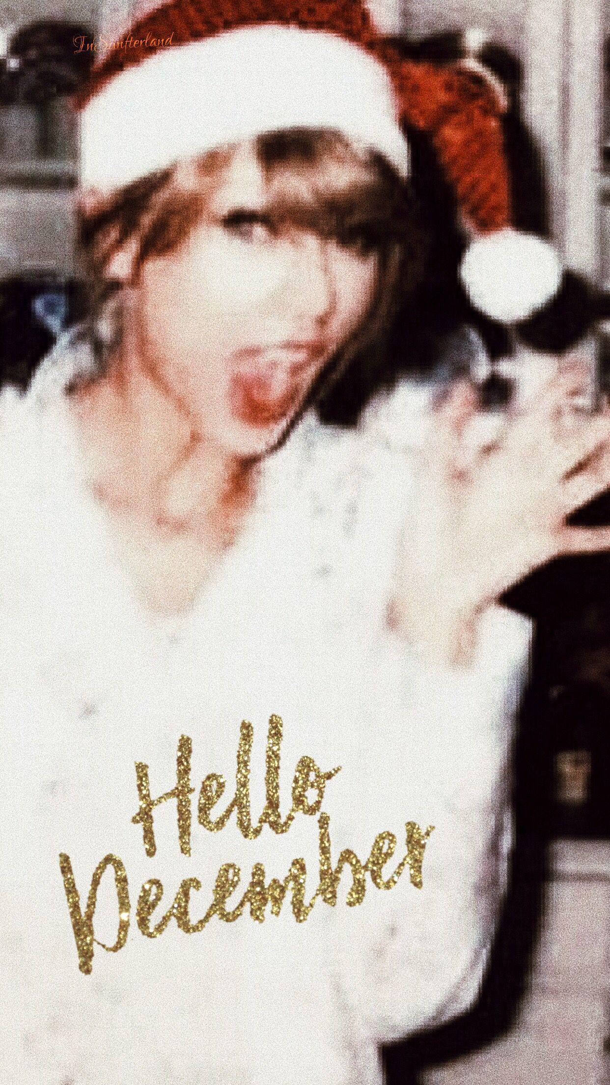 1242x2208 Taylor Swift Christmas Wallpapers