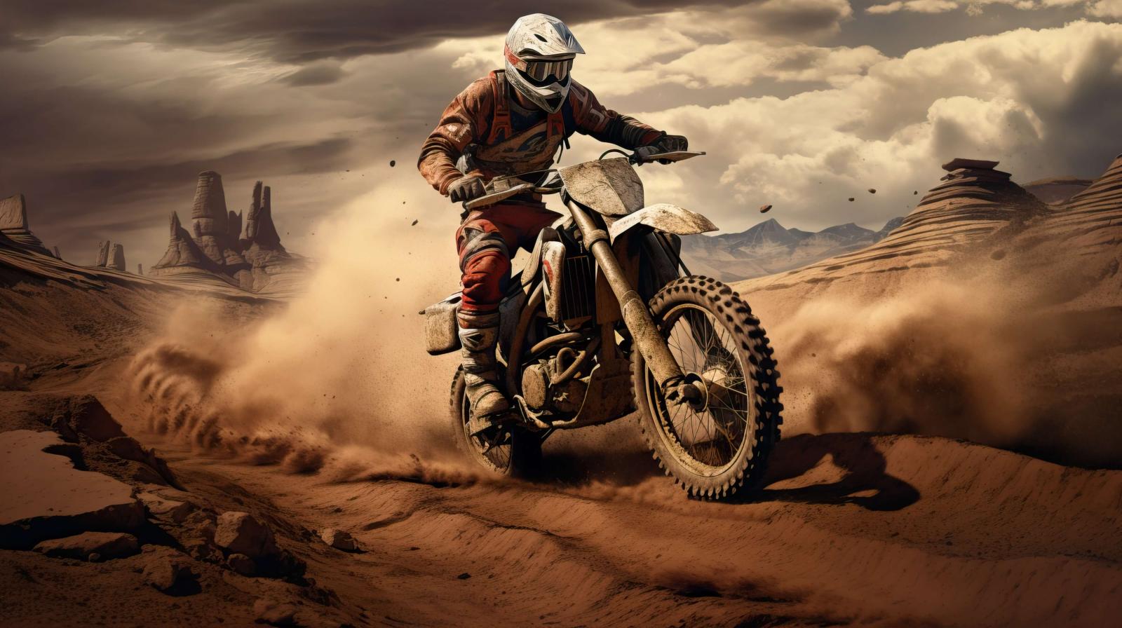 4000x2242 Thrilling Dirt Bike Wallpapers, Free