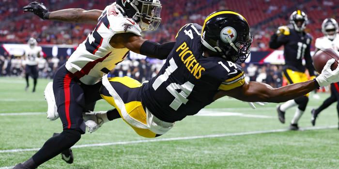 1400x1050 Pittsburgh Steelers WR George Pickens